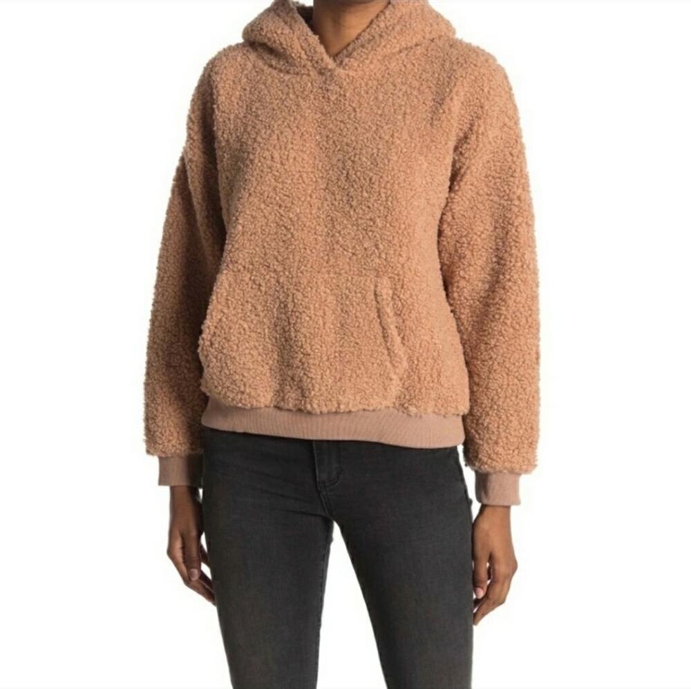 Love Tree Teddy Bear Hooded Pullover
